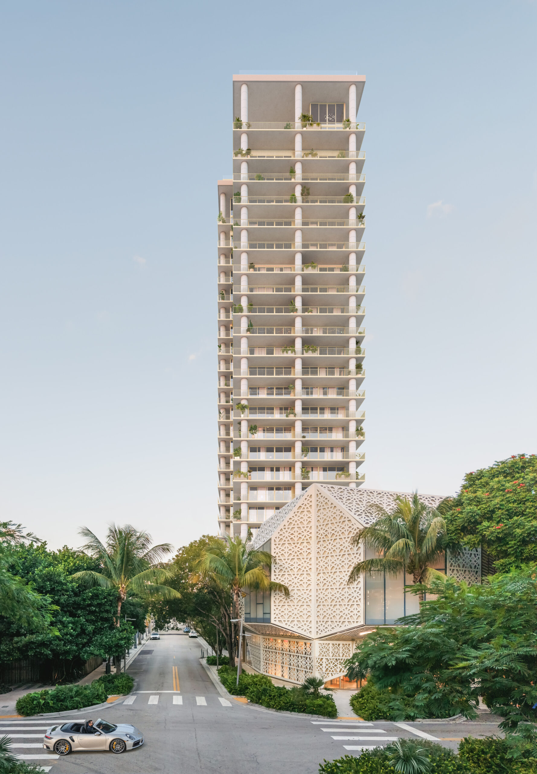 26-Story Residential Tower by David Chipperfield Planned for Miami Design District
