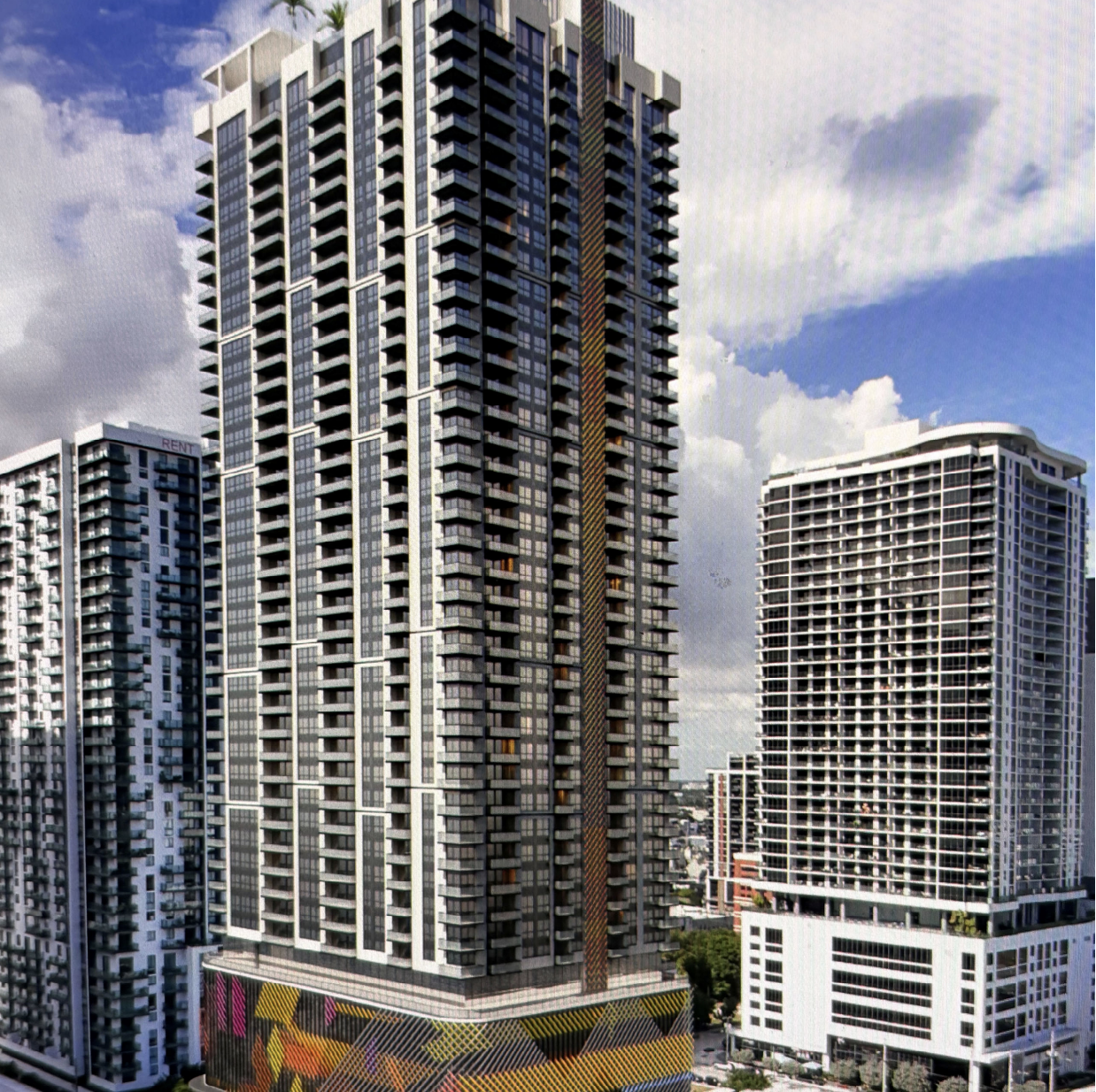 Renderings Revealed For 576-Unit Mixed-Use Tower At 1502 NE 1st Avenue ...