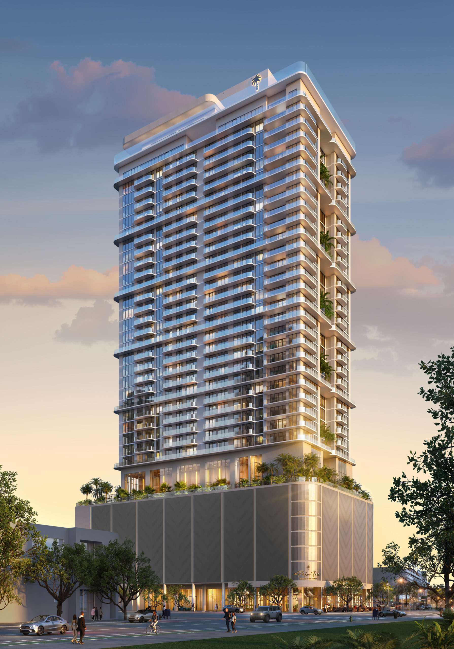 Palm Tree Residences Miami Announced For Downtown Miami's Park West District