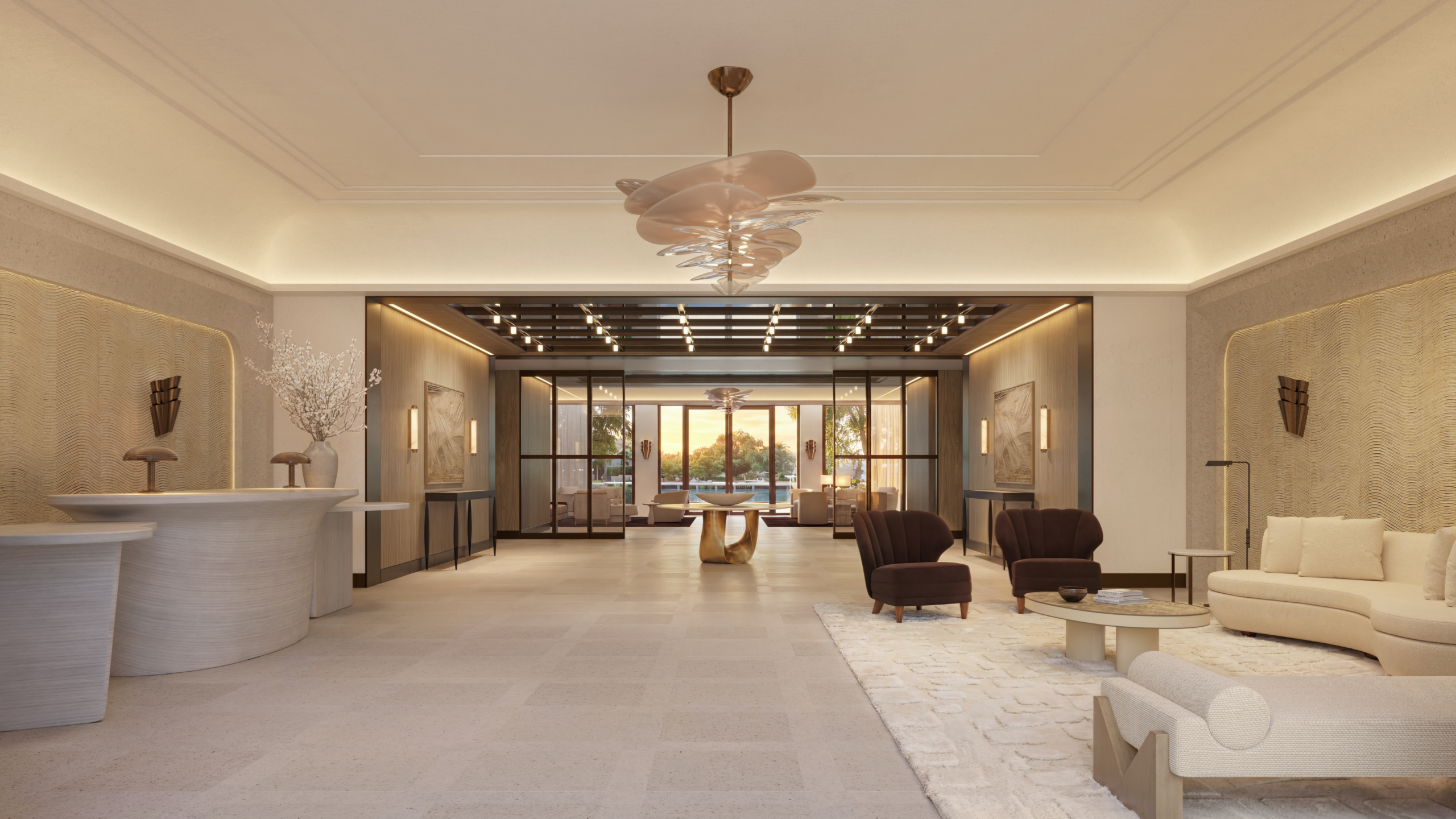 New Interior Renderings Revealed For The Ritz-Carlton Residences, Fort Lauderdale Beach At 551 Bayshore Drive