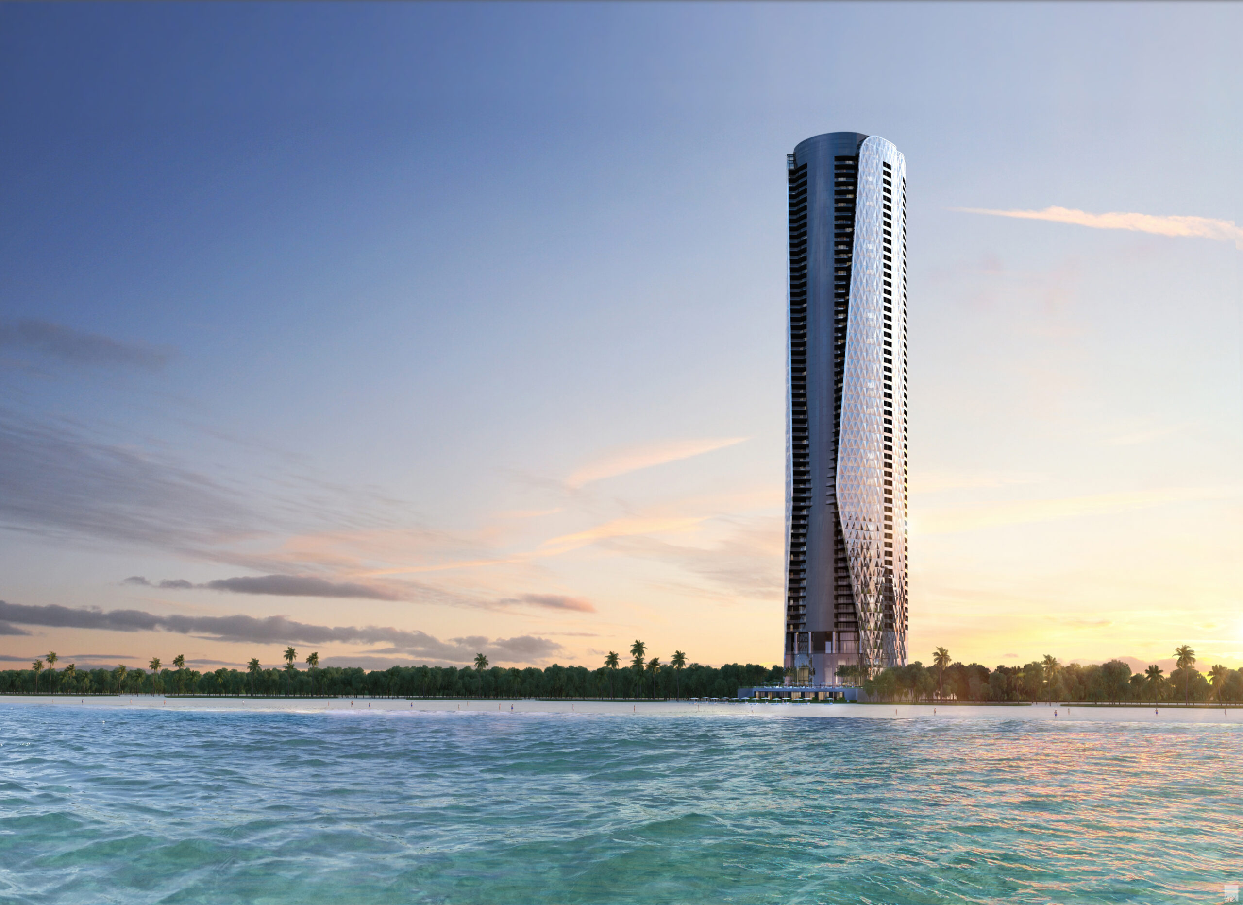 Vertical Construction Progresses on 62-Story Bentley Residences in Sunny Isles Beach