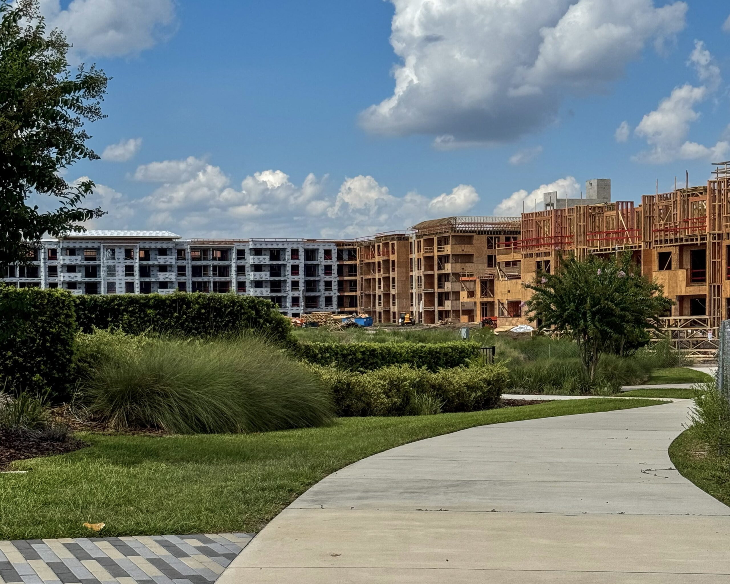 Image for Wood Framing Advances On Final Phases Of Glasshouse At O-Town West In Orlando