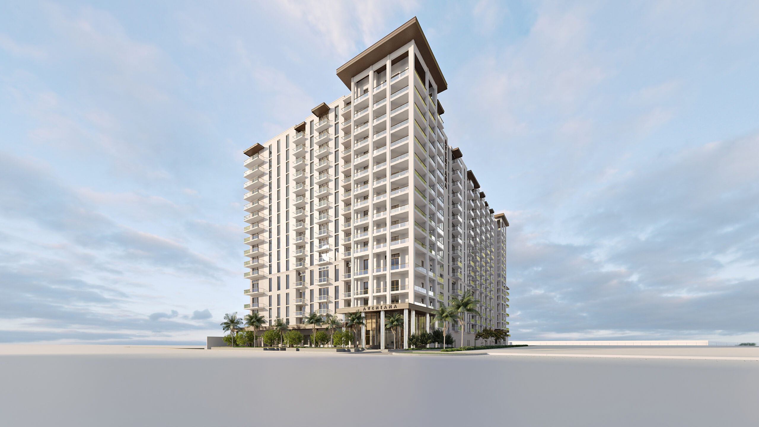 Aventana Tops Off At 19640 West Dixie Highway Near Brightline Aventura Station
